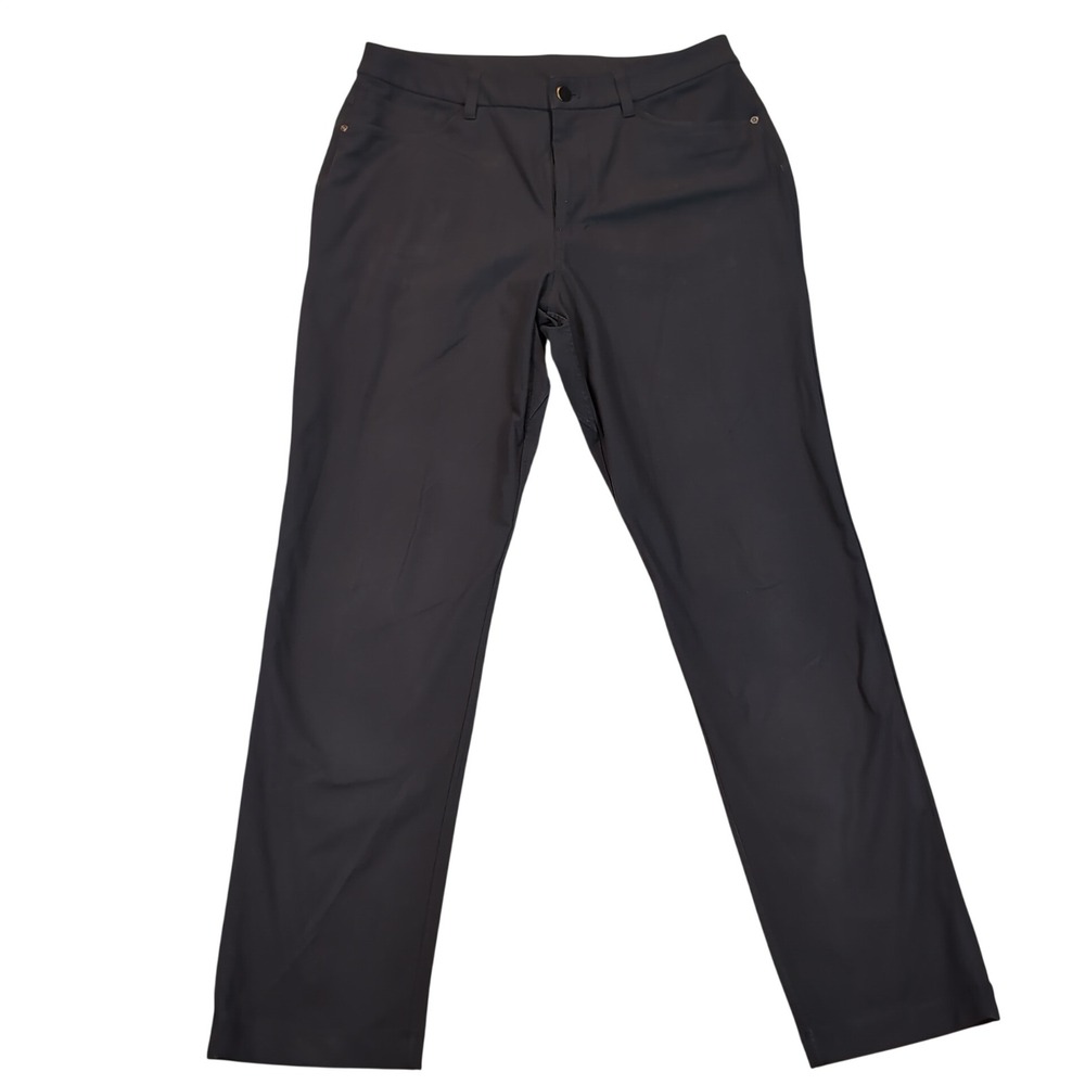 Lululemon ABC Commission Pants Mens 32x29 Black Classic Fit Technical Trousers